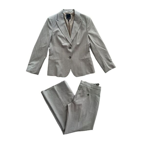 The Limited Gray Professional Pant Suit, Size 10 Blazer, size 4 pants - Picture 1 of 15